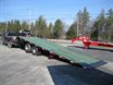 Moving axle trailers